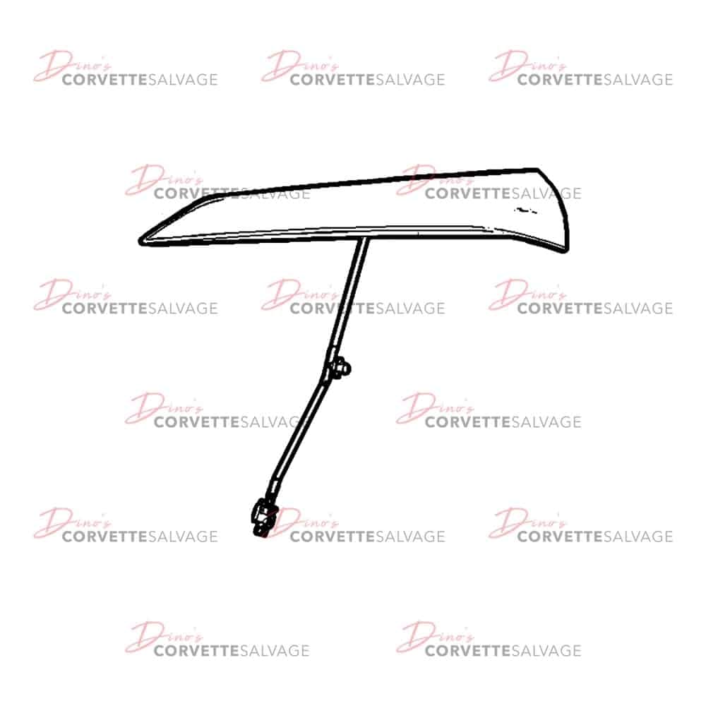 C8 Used Front Side Door Outside Handle 2020