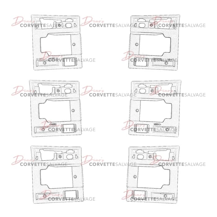 C4 Used Door Handle Bezel 1990-1996
