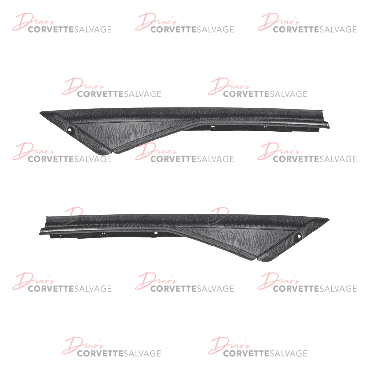 C6 Used Front Side Door Window Frame Front Applique 2005-2013