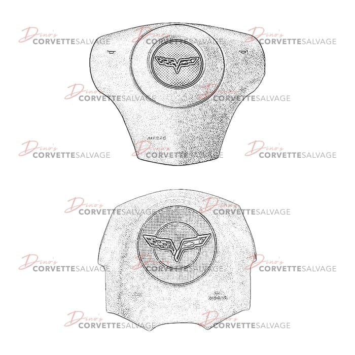 C6 Used Steering Wheel Airbag 2005-2013