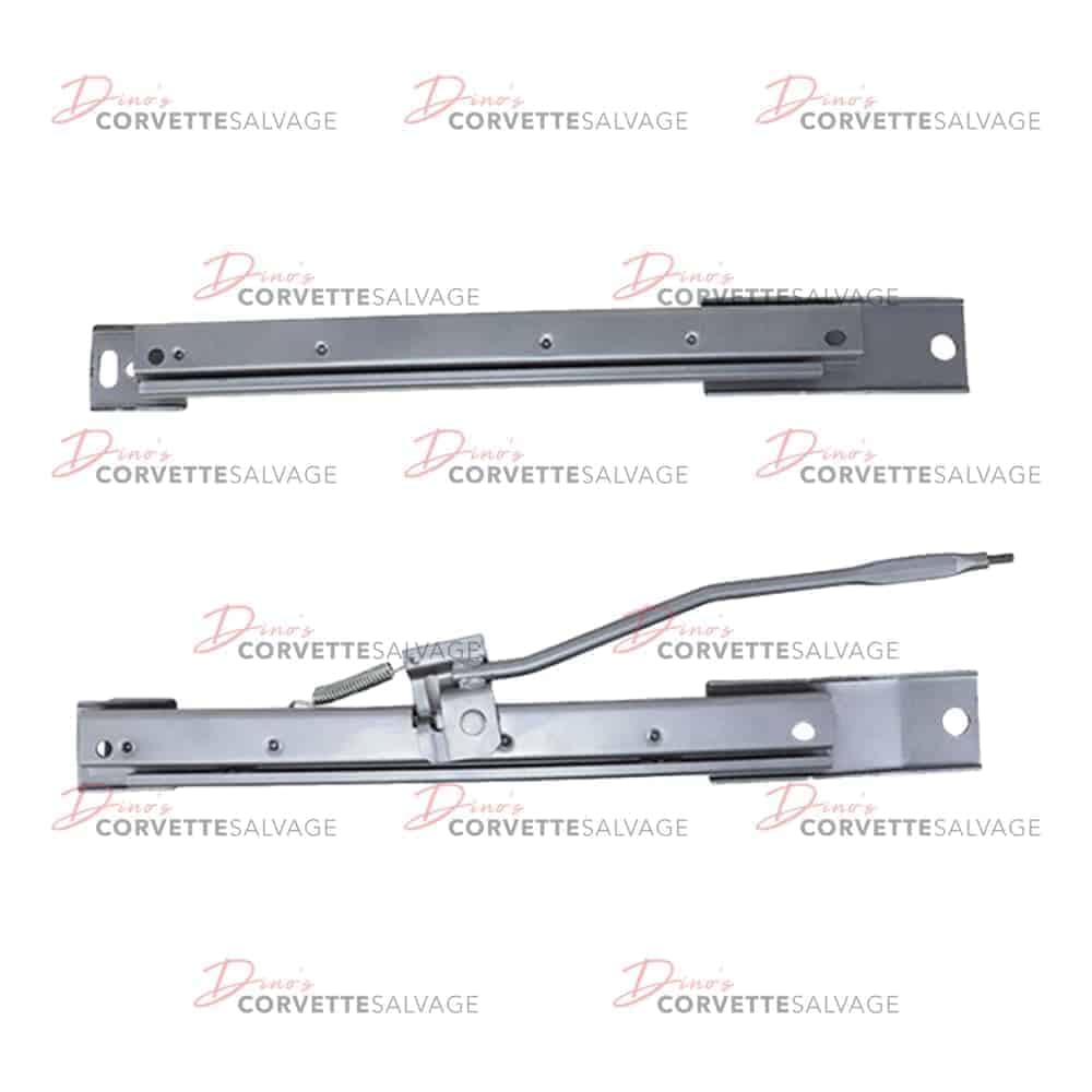 C3 Corvette New Seat Track Rail Set 1976-1978