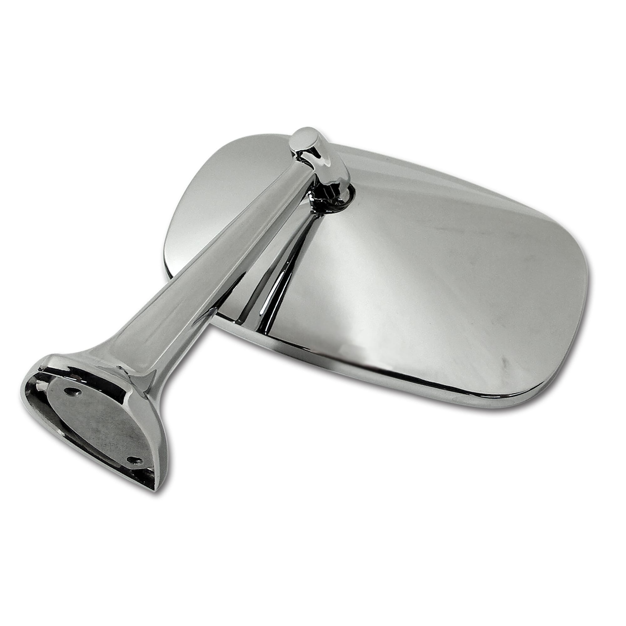 C3 New Passenger-Side Outside Mirror with Mounting Kit 1975-1979