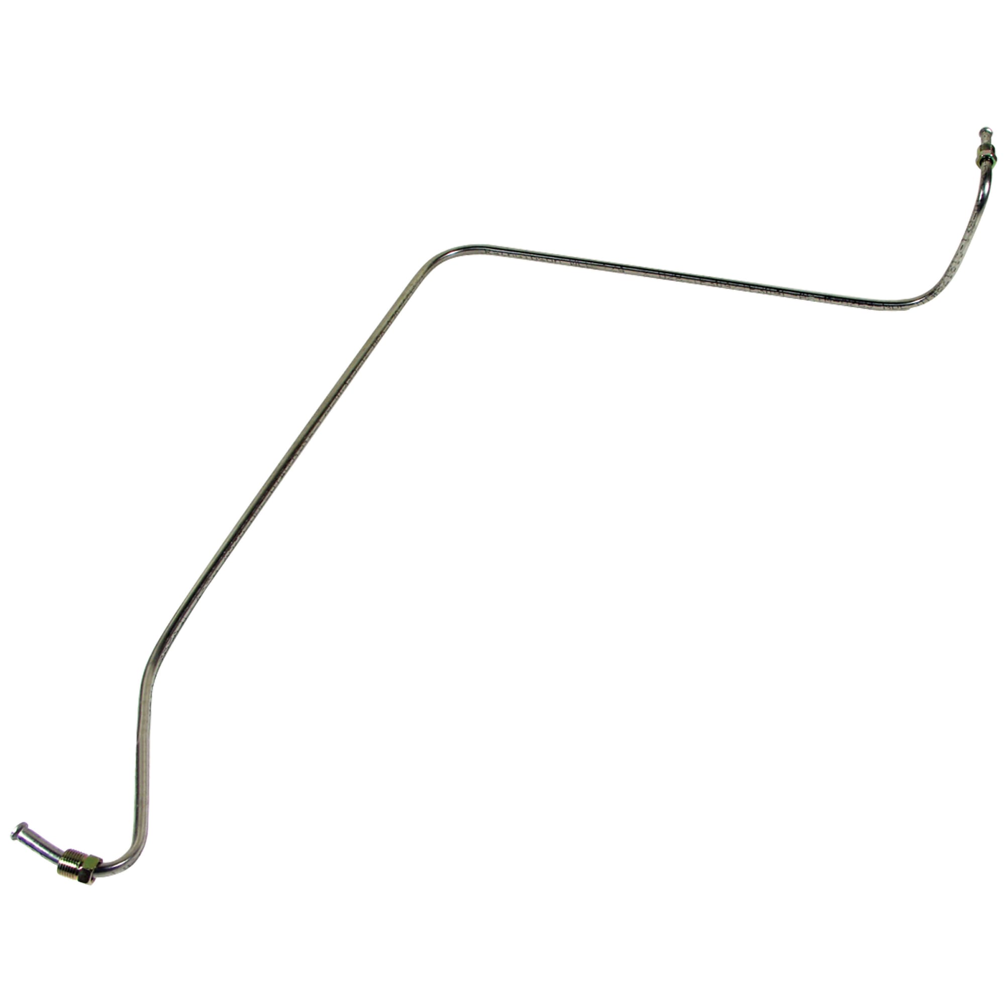 C2 New Driver-Side Brake Line, Master Cylinder To Front Block Non Power Brake 1965-1966