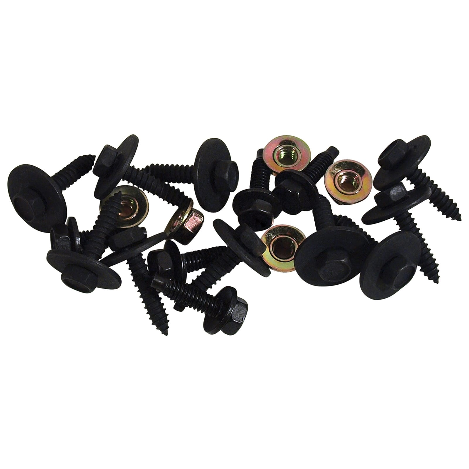 C4 New Front Air Dam Mounting Kit - 20pc 1991-1996