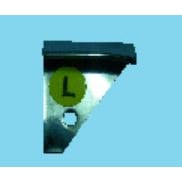 C3 New T-Top Stainless Steel Molding - Left Corner 1978
