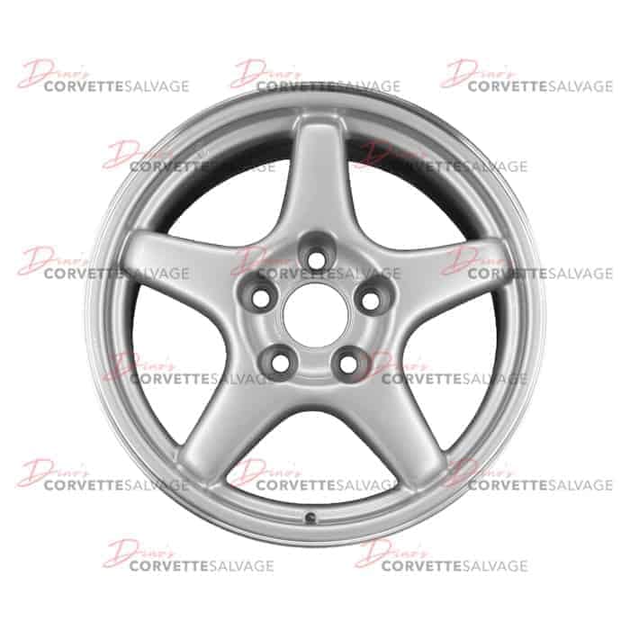 C4 Used Painted Front/Rear Aluminum 17x9.5 Wheel 1994-1996