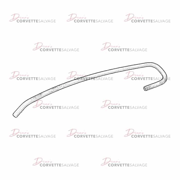 C5 Used Coolant Surge Tank Inlet Hose 1997-2004