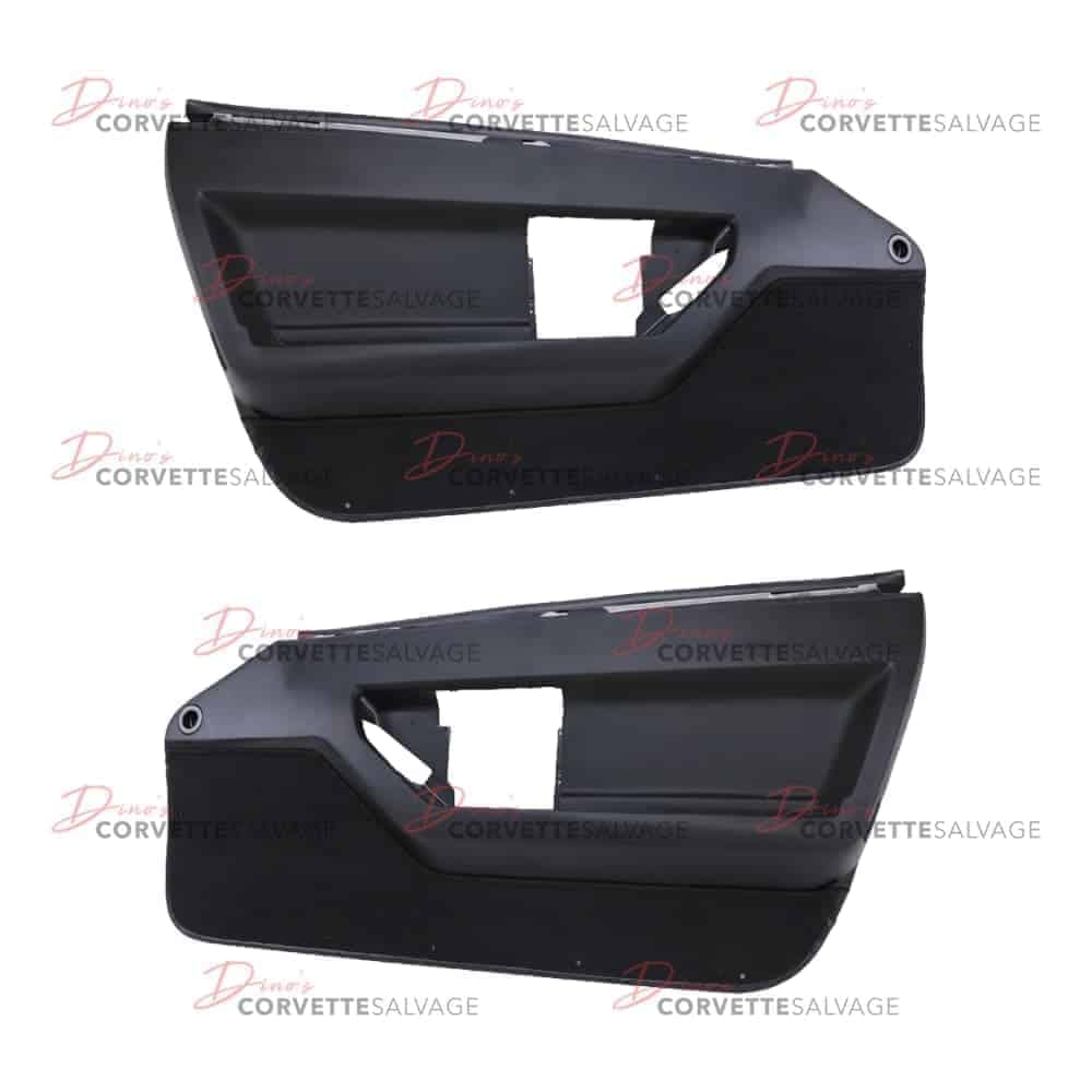 C4 New Standard Door Panel Set 1984-1989 | Dino's Corvette Salvage