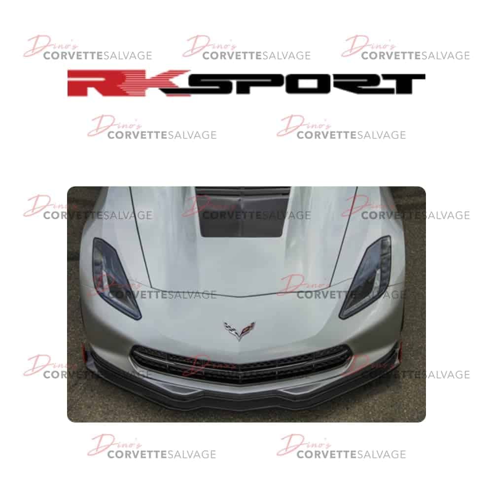 C7 New RKSport Carbon Fiber Front Splitter 2014-2019