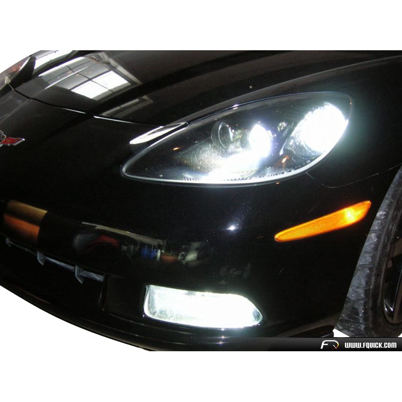 C6 New LOW BEAM HID BULB UPGRADE WITH 35W FOG BALLAST & 55W HIGH BEAM BALLAST - 6000K 2005-2013