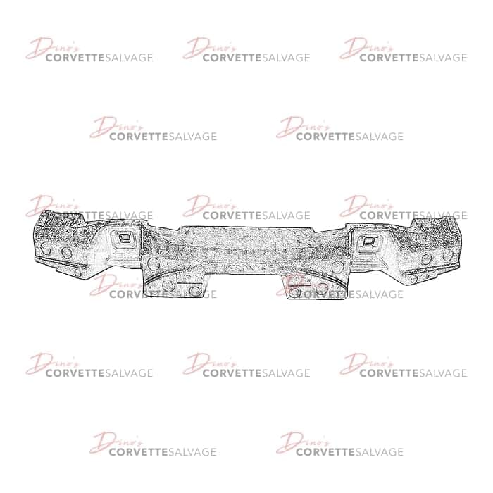 C5 Used Front Bumper Impact Absorber 1997-2004