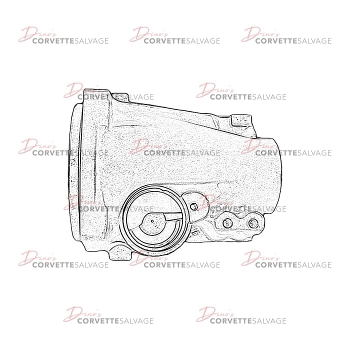 C4 Used 4 Speed Automatic Transmission Tail Shaft Housing 1984-1996