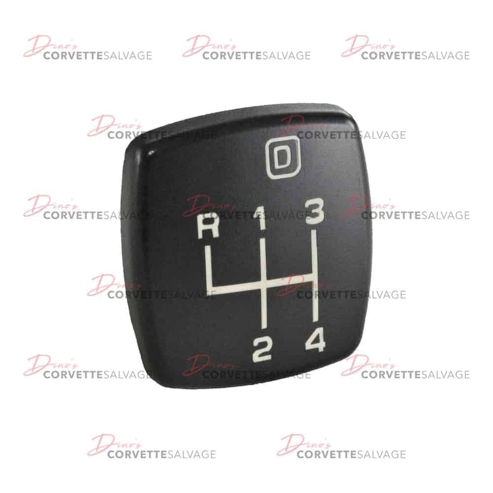 C4 New Manual 4+3 Shifter Knob Button 1985-1988