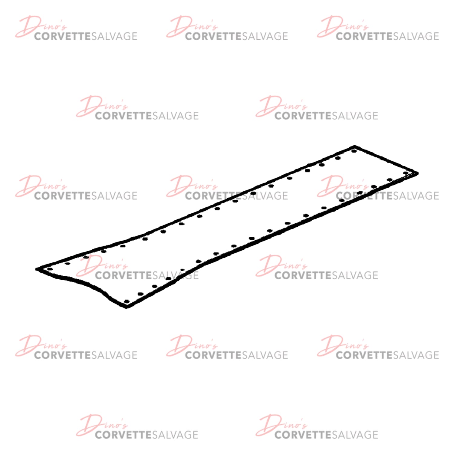 C6 Used Torque Tube Cover 2005-2013