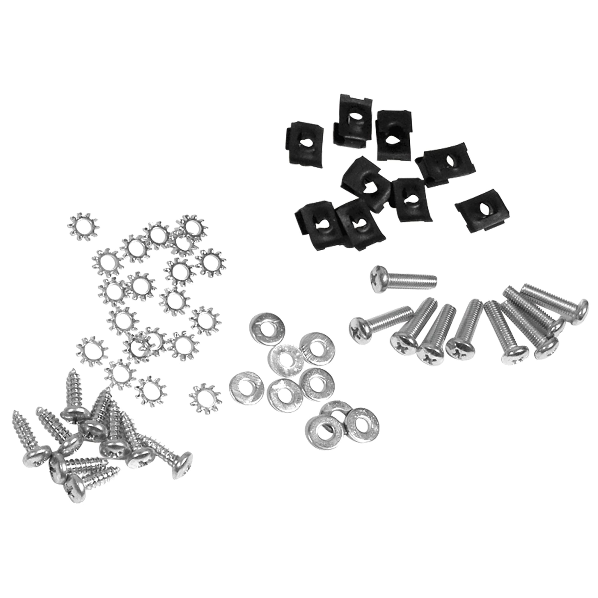 C1 New Gas Tank Cover Screws & Nuts, 54 Piece 1953-1961