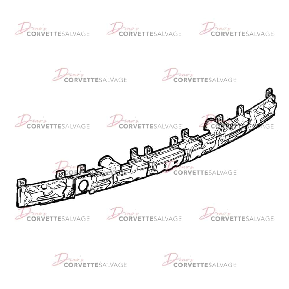 C8 Used Rear Bumper Impact Absorber 2020-2024