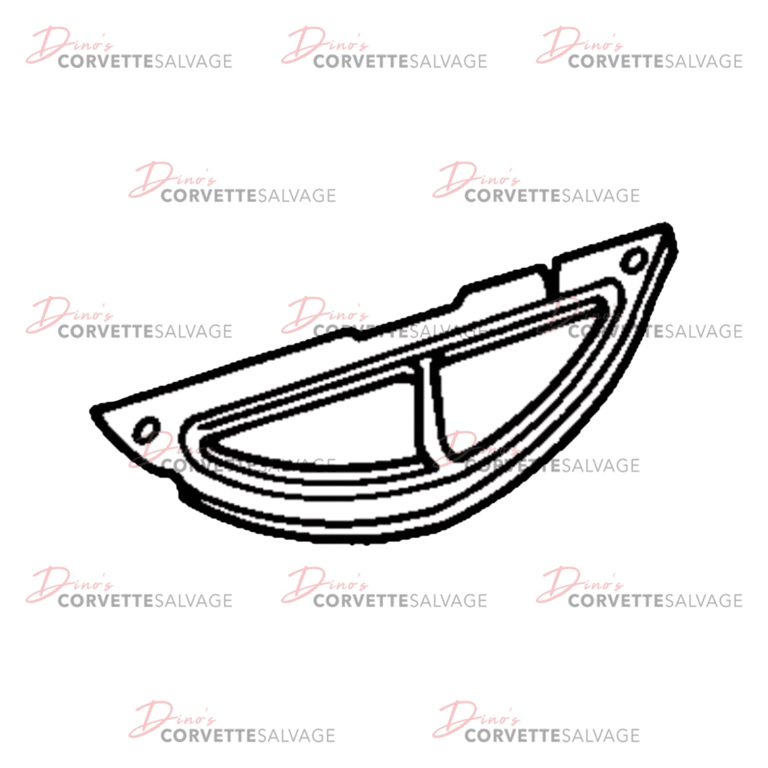 C4 Used Manual Flywheel Housing Cover 1991-1996