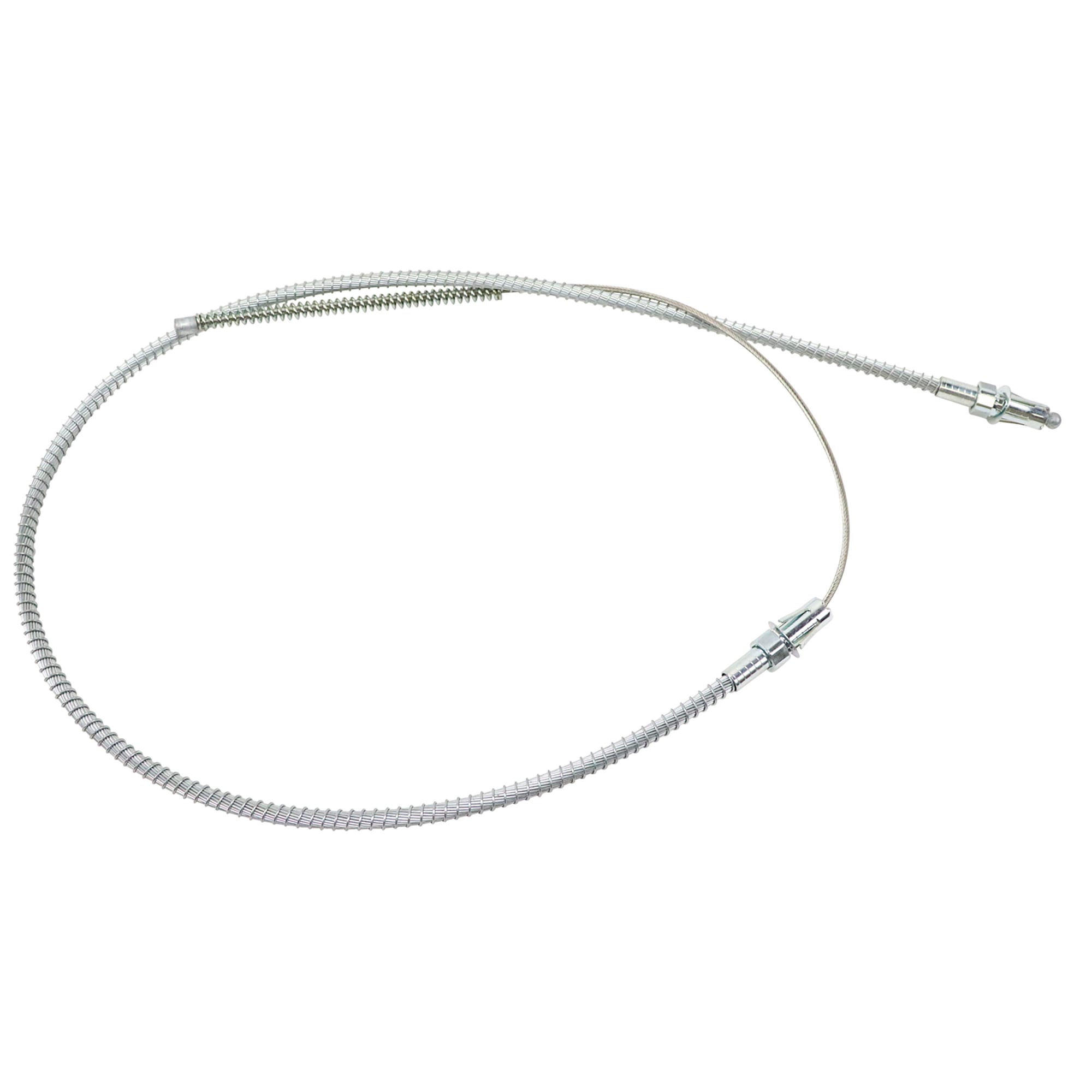 C2 New Driver-Side Park Brake Cable, Rear 1963