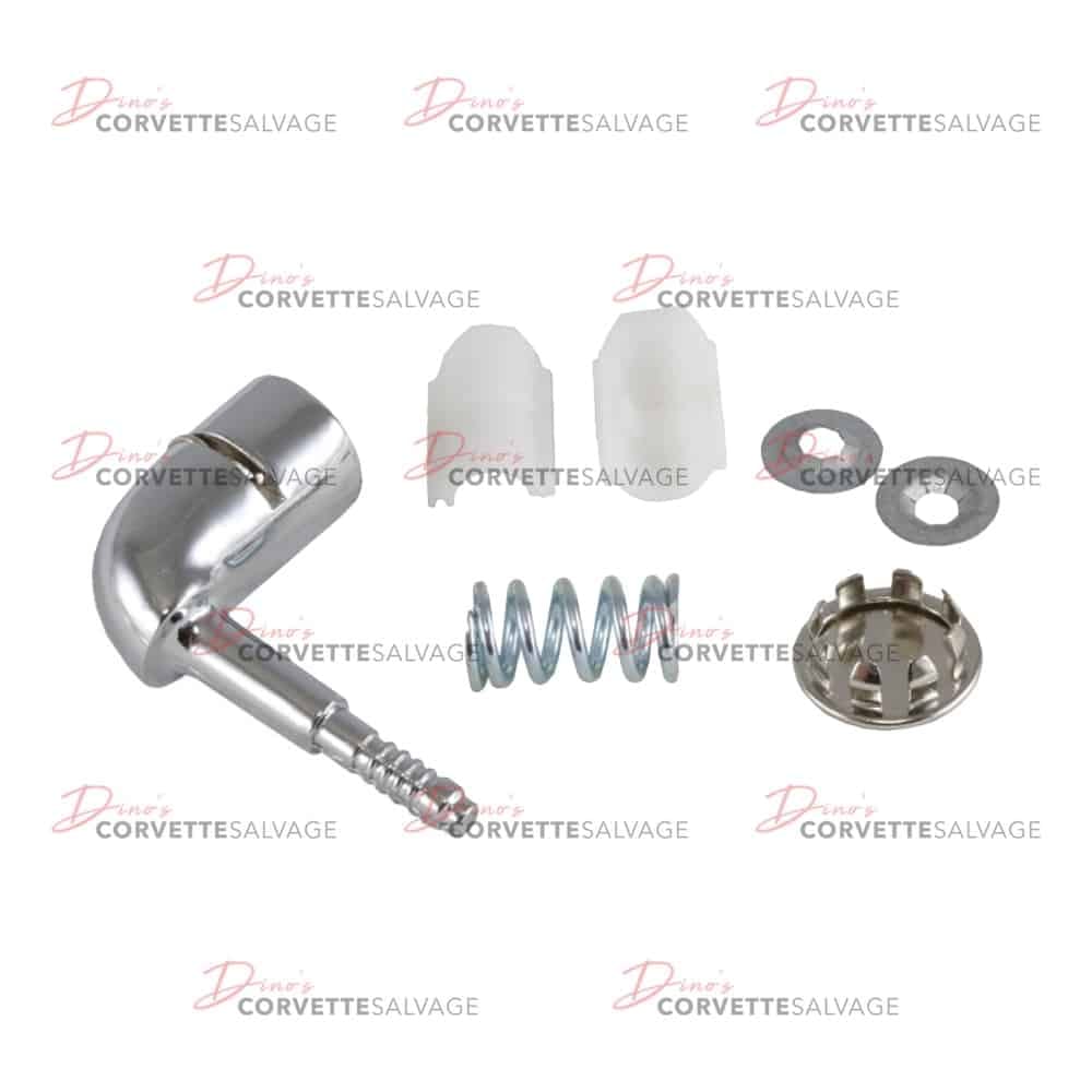 C3 New Driver-Side Telescopic Sunvisor Repair Kit 1979-1982