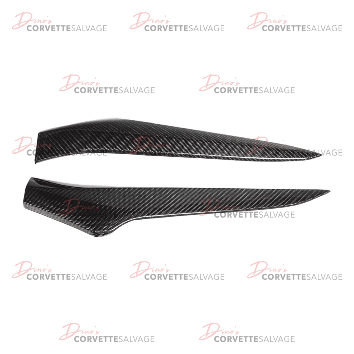 C8 New E-Ray, Z06 Carbon Fiber Door Scoop Set 2023-2024