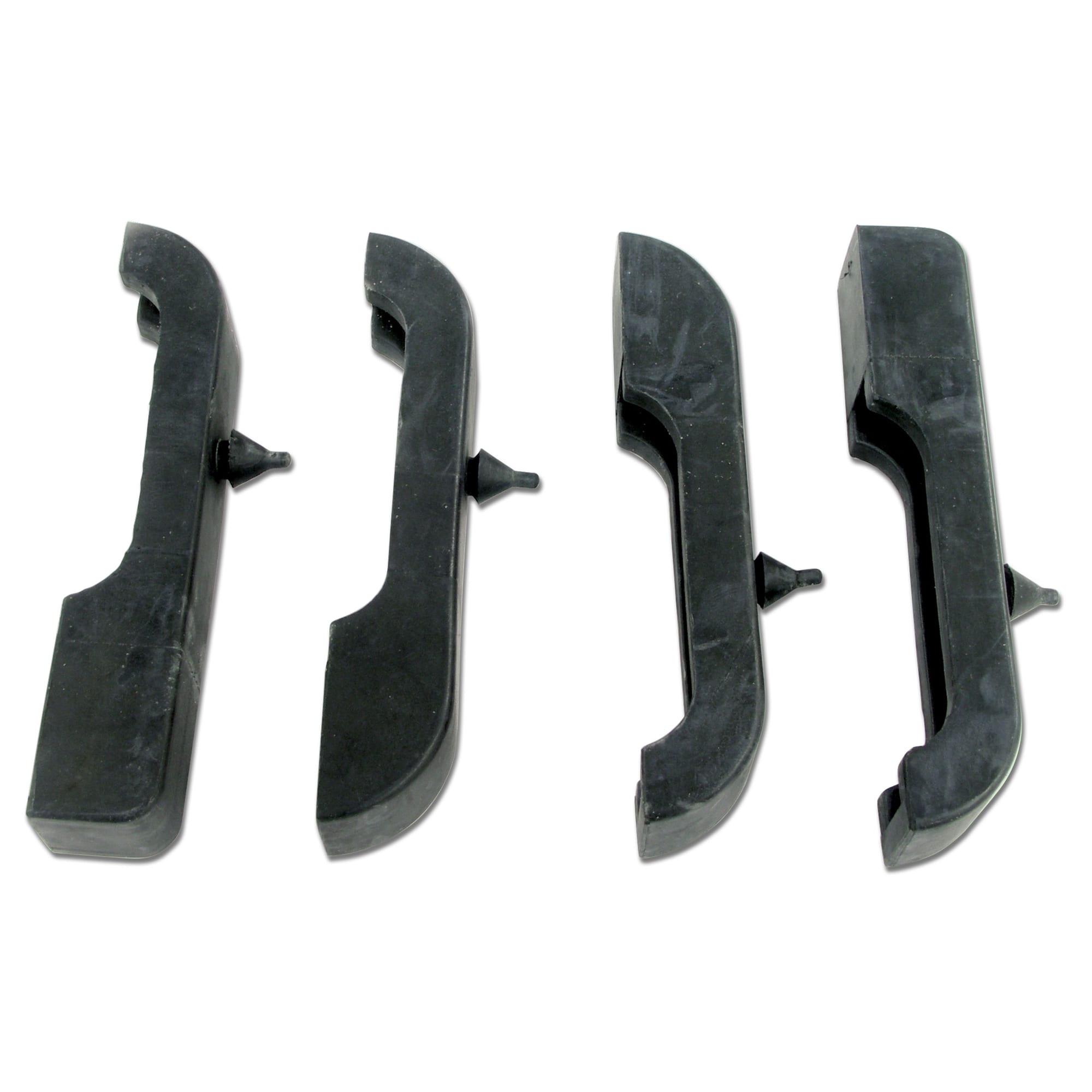 C3 New Radiator Mount Cushion Set - Upper & Lower 2" Rad - 4pc 1976-1980