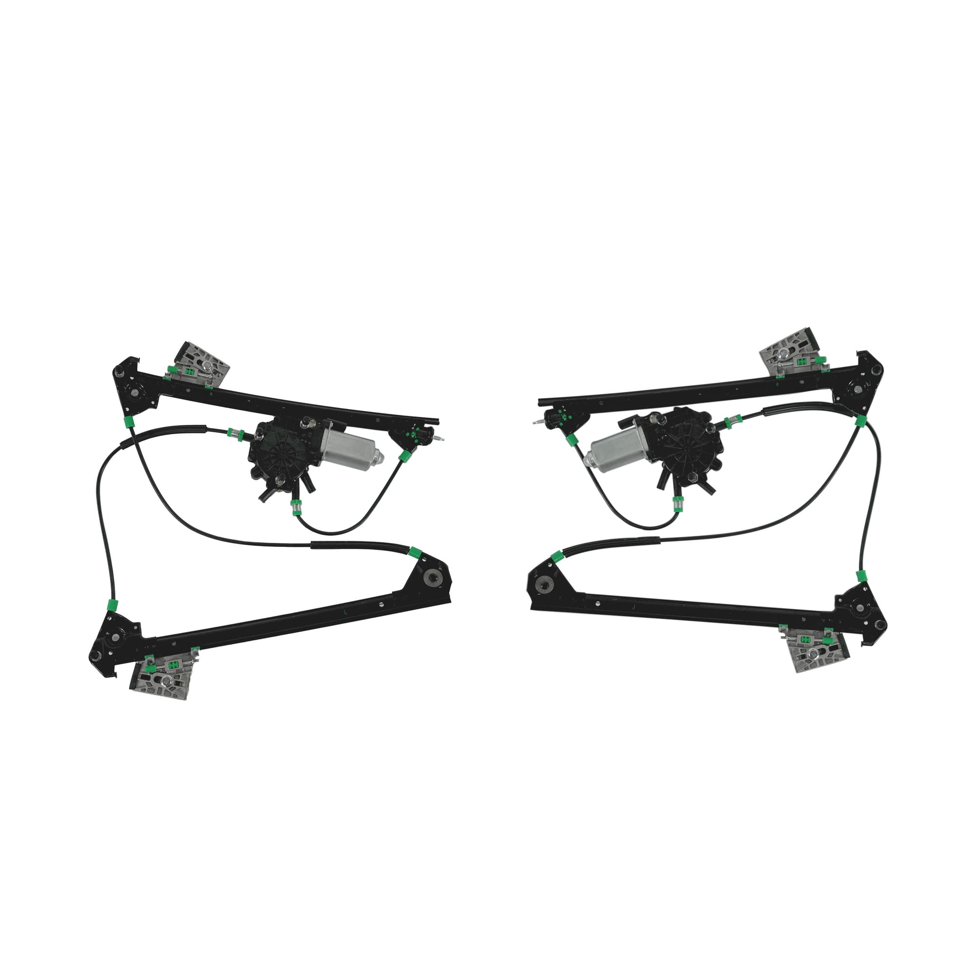 C5 New Driver-Side & Passenger-Side Power Window Motor & Lift Regulator Both 1997-2004