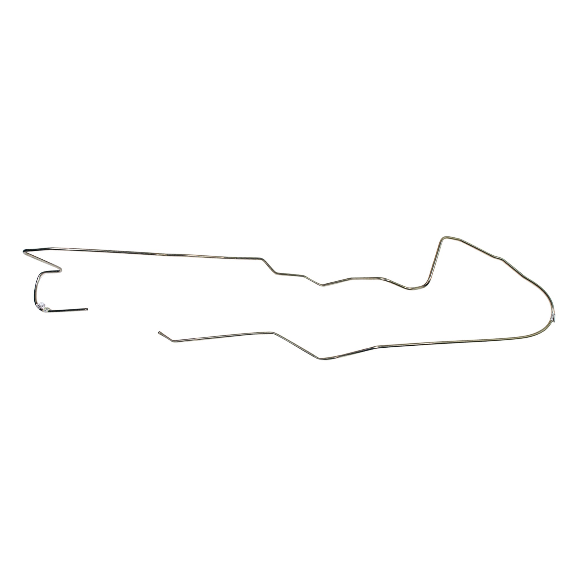 C3 New Passenger-Side Fuel Line, Tank To Pump Stainless Steel 1978-1981