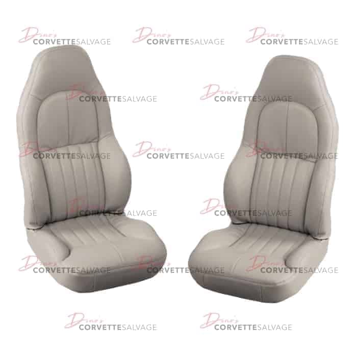C5 New Shale Leather Standard Seat Cover Set 2003-2004