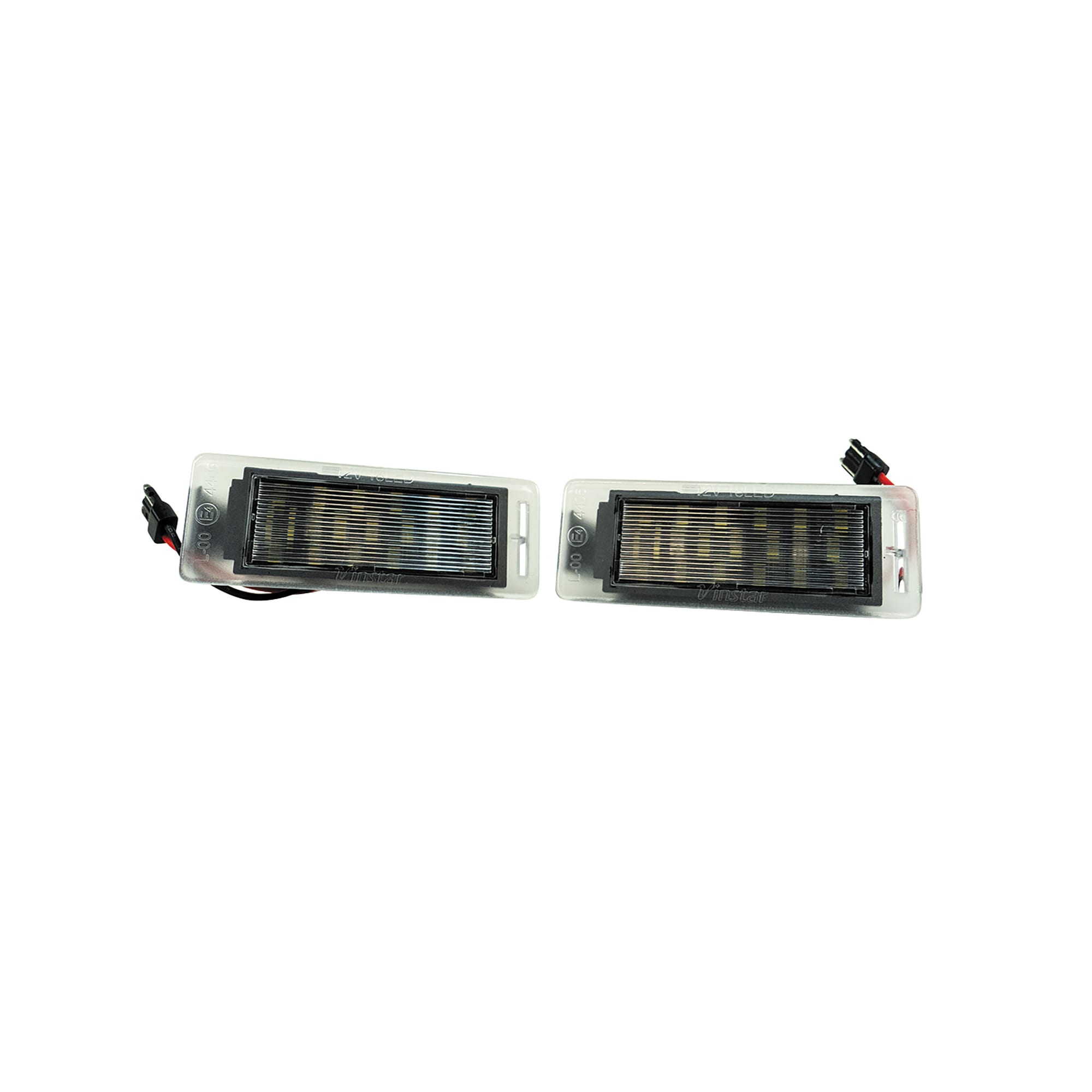 C7 New LED License Plate Light Assemblies 2014-2019