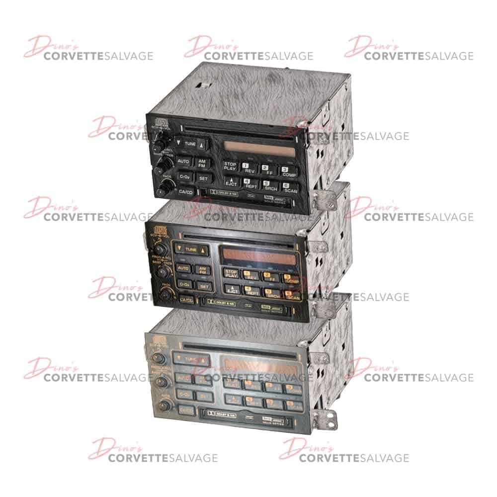 C4 Used Bose Gold Series Delco AM/FM CD Cassette Radio 1990-1996