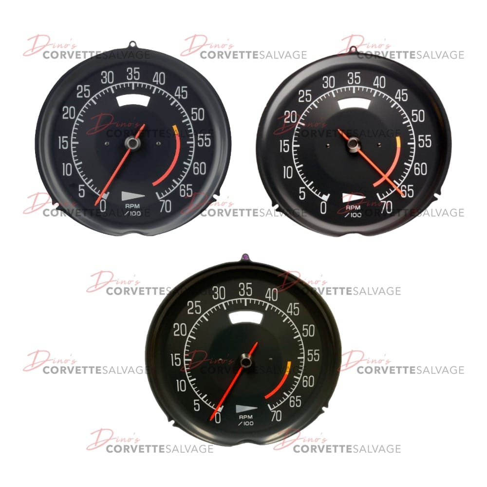 C3 New Tachometer Assembly 1975-1977