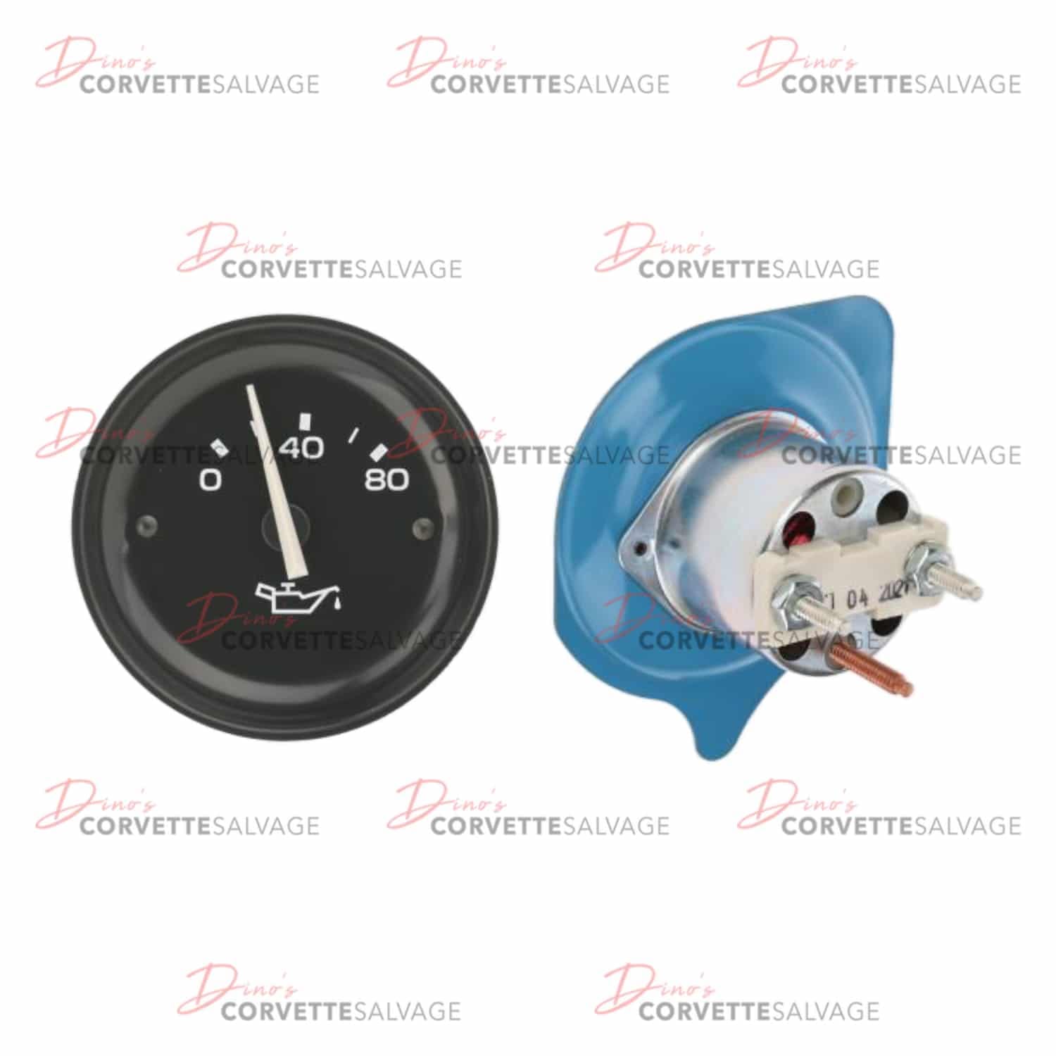 C3 New Oil Pressure Gauge 1978-1982