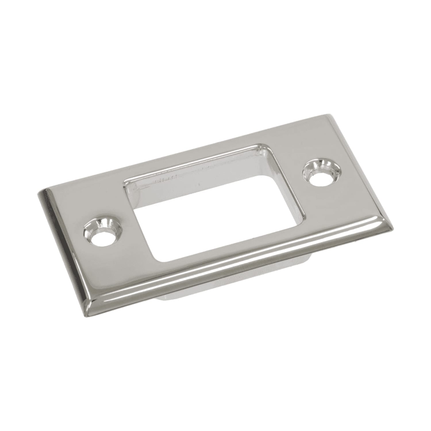 C3 New Chrome Seat Back Release Bezel 1970-1978