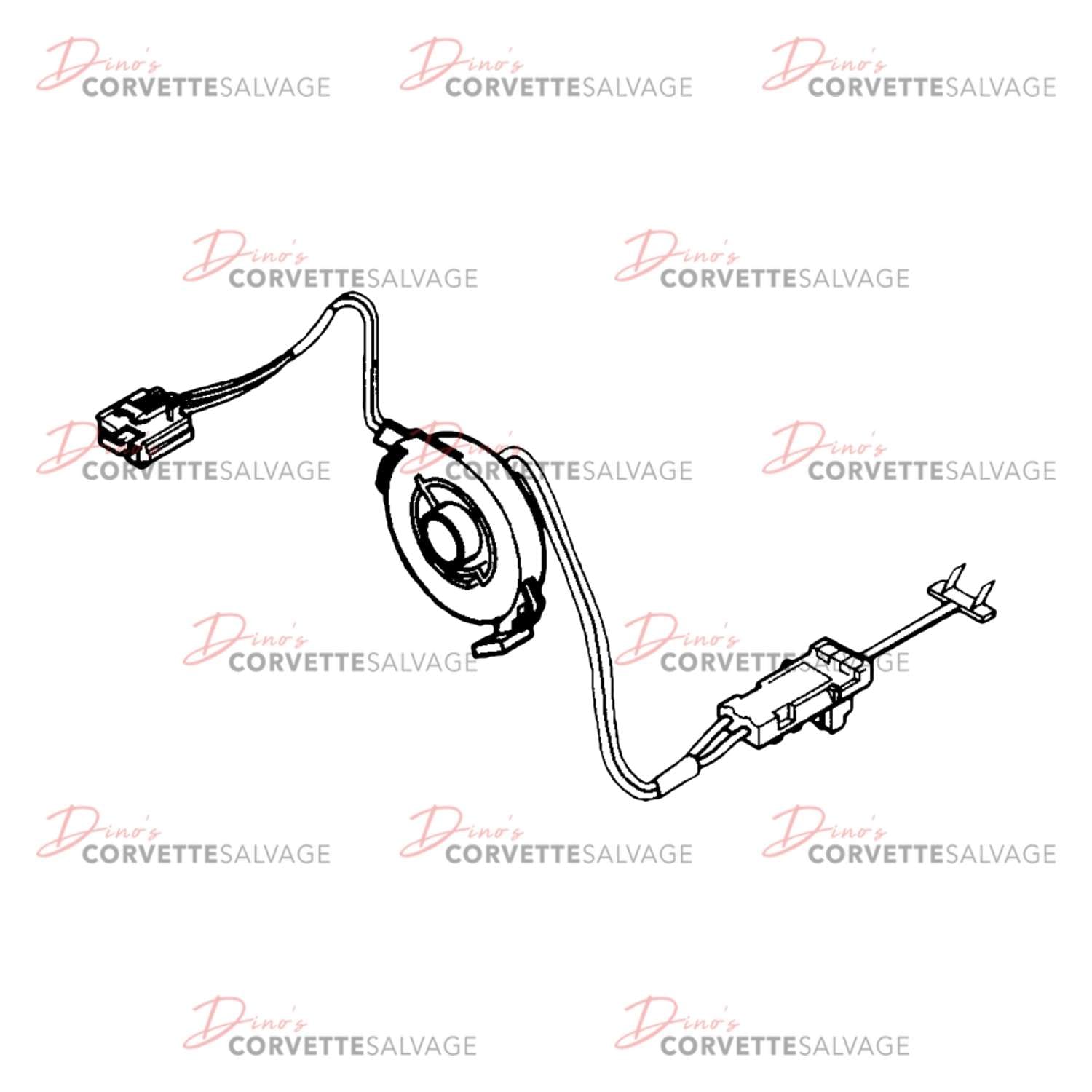 C5 Used Airbag Clock Spring 1997-2004