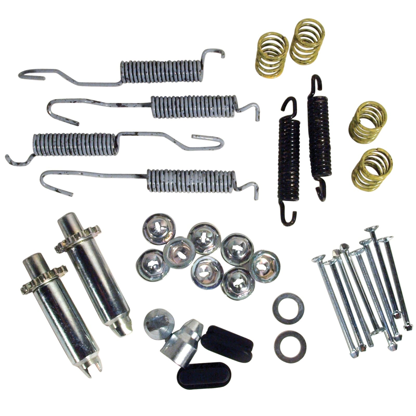 C1 New Brake Shoe Hardware Kit, Front 1956-1962