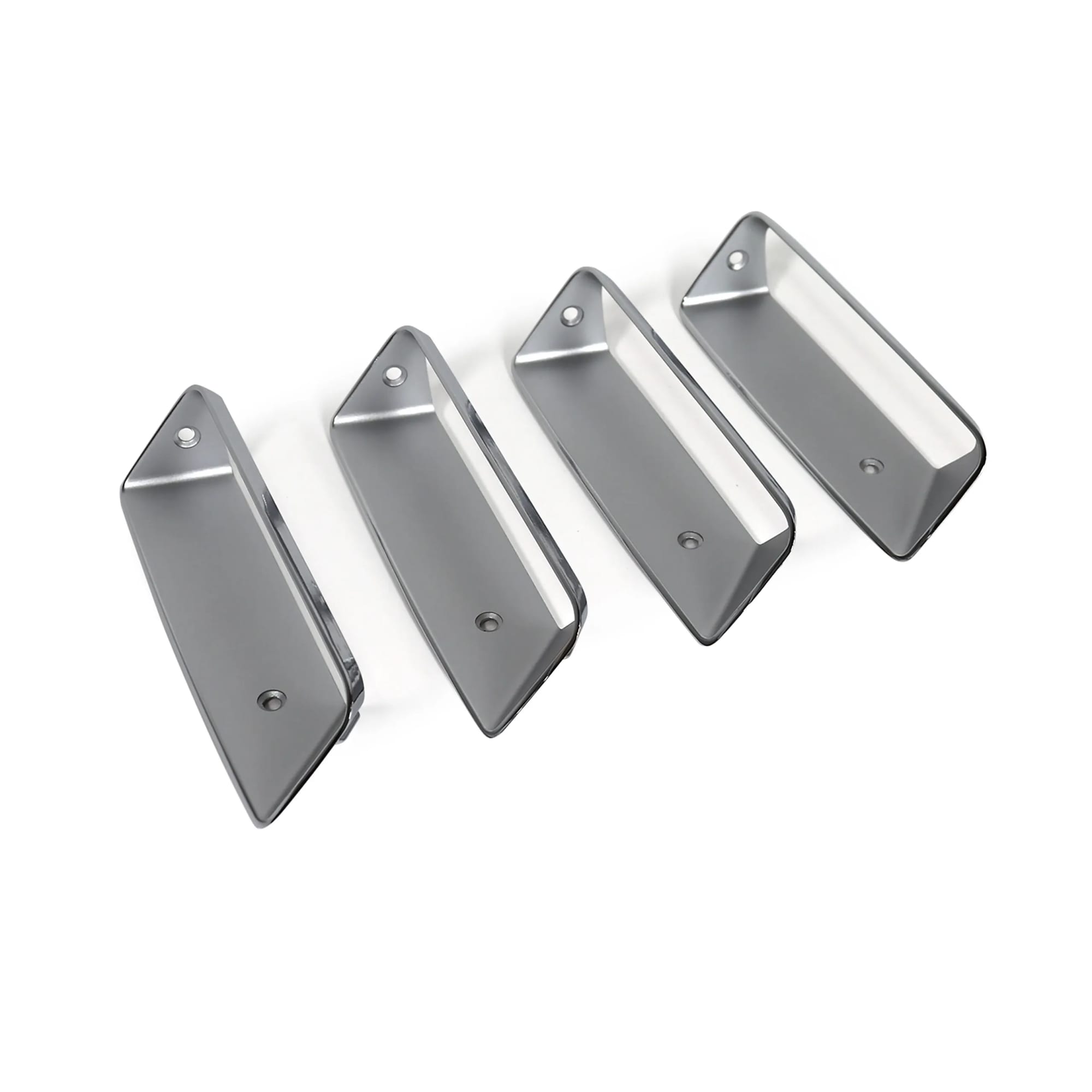 C3 New Passenger-Side Fender/Side Louver Insert Set - 4pc 1969