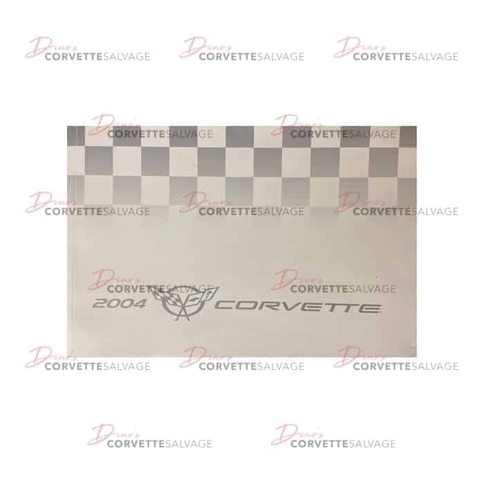 C5 Used Corvette Owner’s Manual 2004