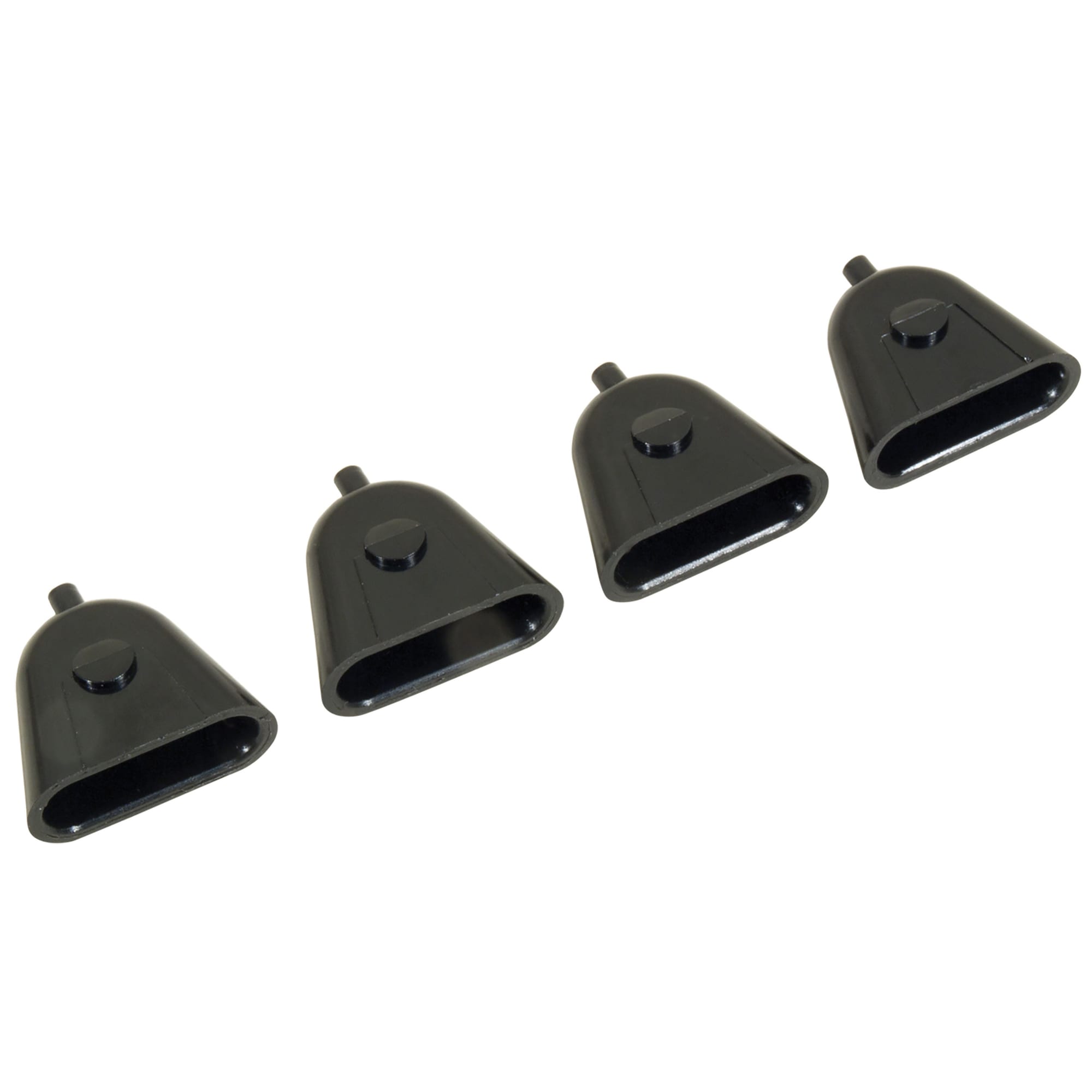 C3 New T-Top Alignment Housing Bushing - Black 4pc Set 1968-1982