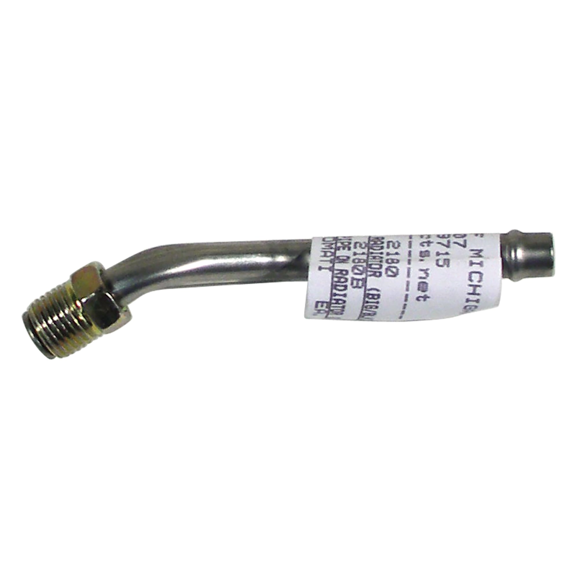 C3 New Automatic Transmission Cooler Pipe, Lower Inlet 1969-1975
