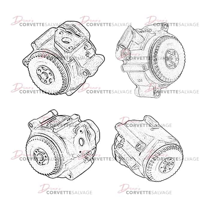 C4 Used Air Injection Reactor Pump 1984-1991