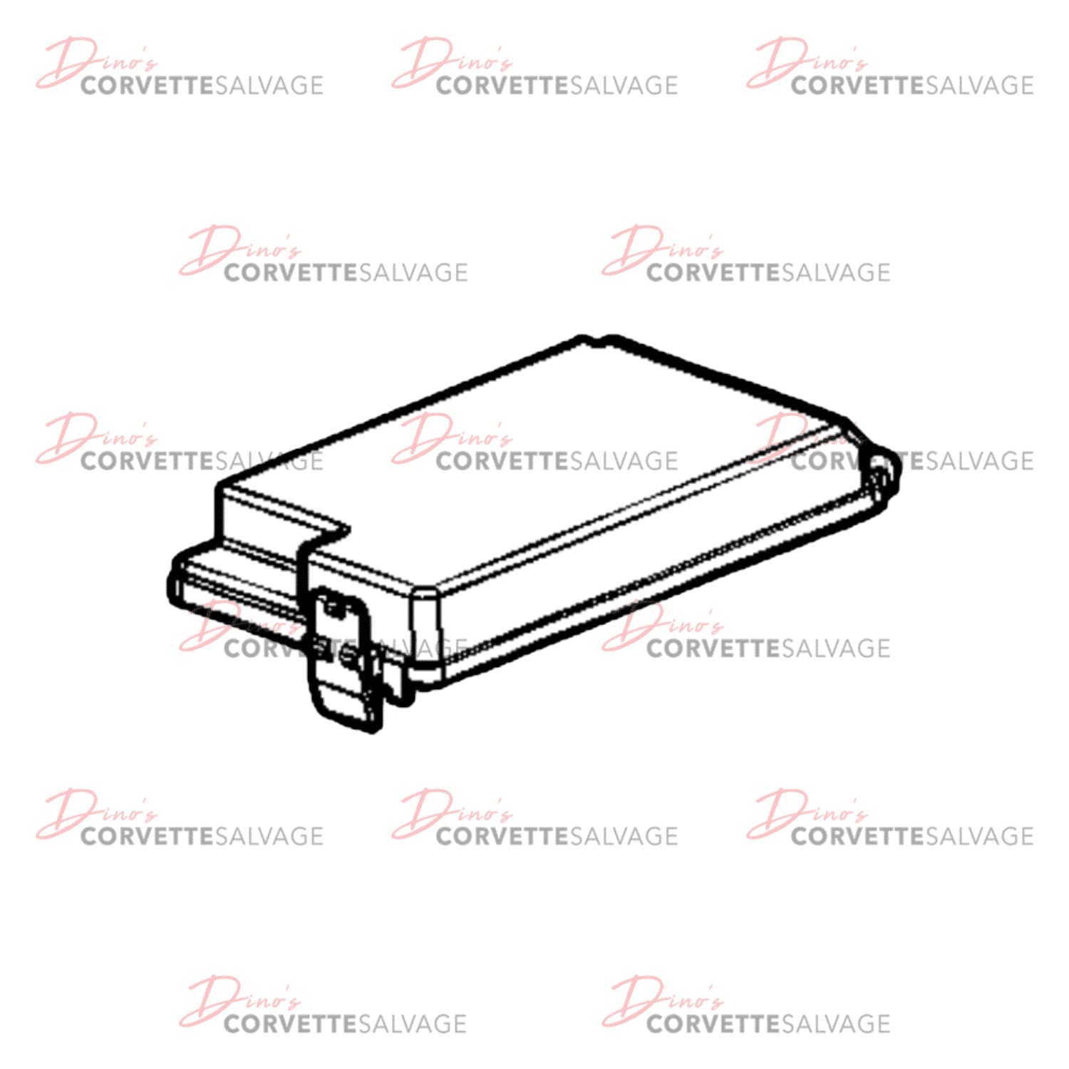 C6 Used Engine Junction Wire Harness Block Cover 2008