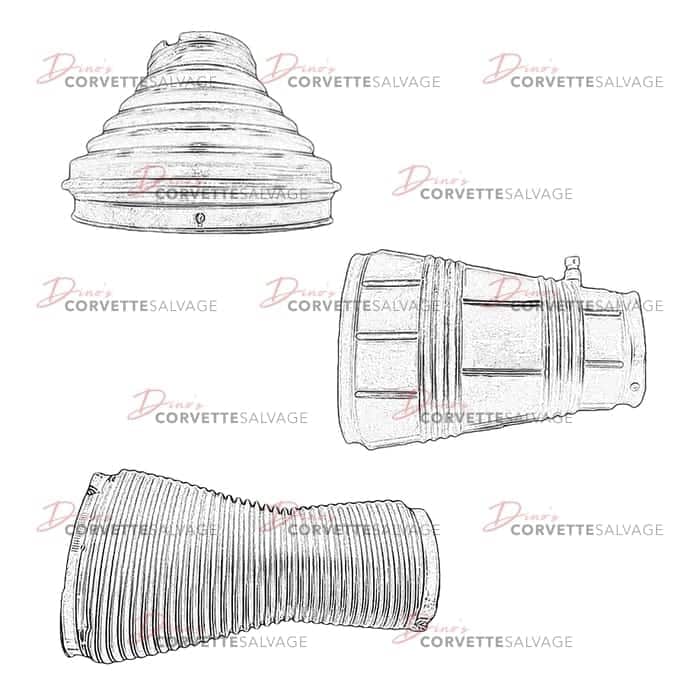 C4 Used Air Inlet Duct 1990-1996