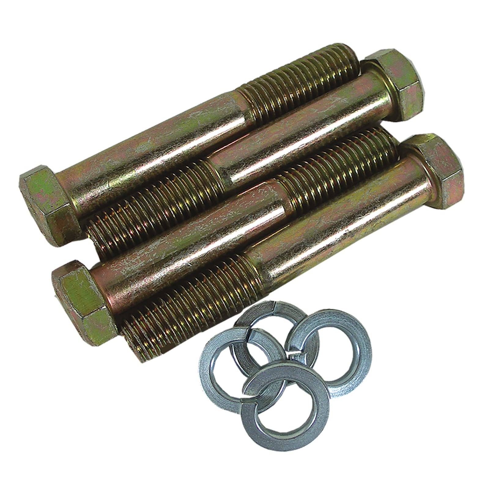 C2-C3 New Rear Spring Mount Plate Bolt Kit, 8 pieces, 3-3/4" Bolts 1963-1977