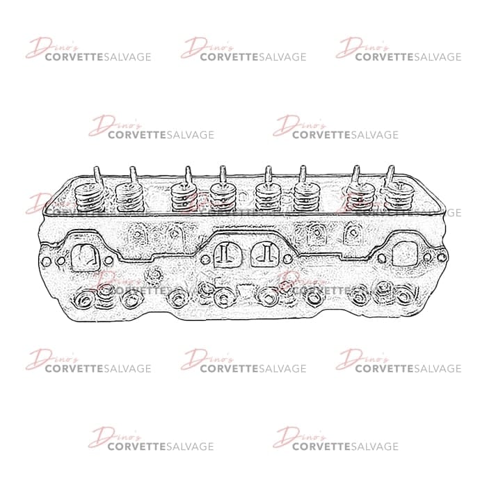 C4 Used LT1 Aluminum Head 1992-1996