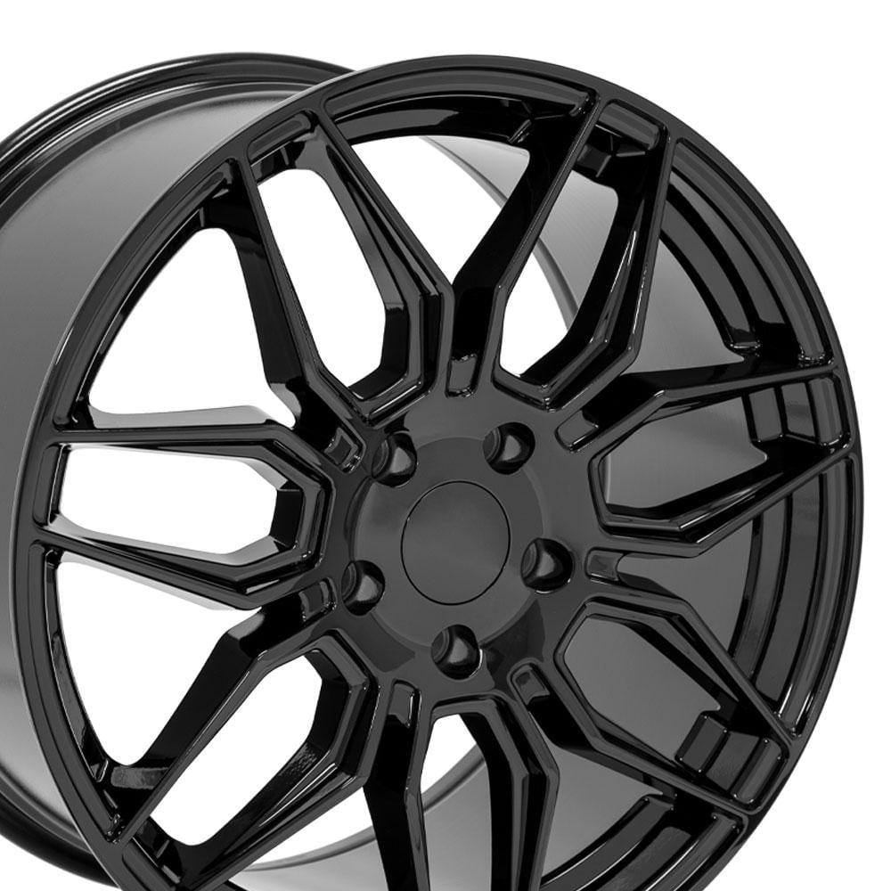 C6-C7 New Gloss Black 19x10 Wheel (CV03C) 2005-2019