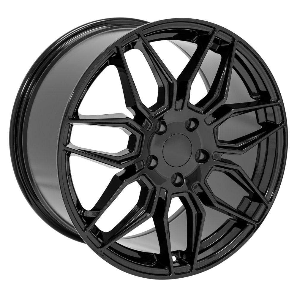 C6-C7 New Gloss Black 19x10 Wheel (CV03C) 2005-2019