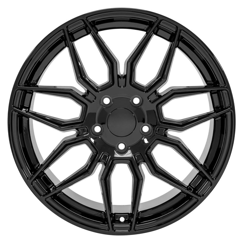 C6-C7 New Gloss Black 19x10 Wheel (CV03C) 2005-2019