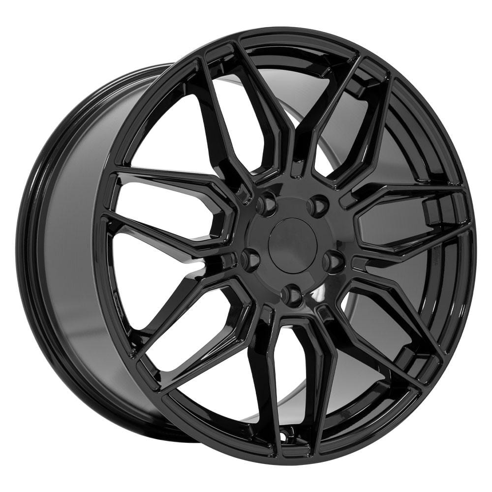 C6-C7 New Gloss Black 19x10 Wheel (CV03C) 2005-2019