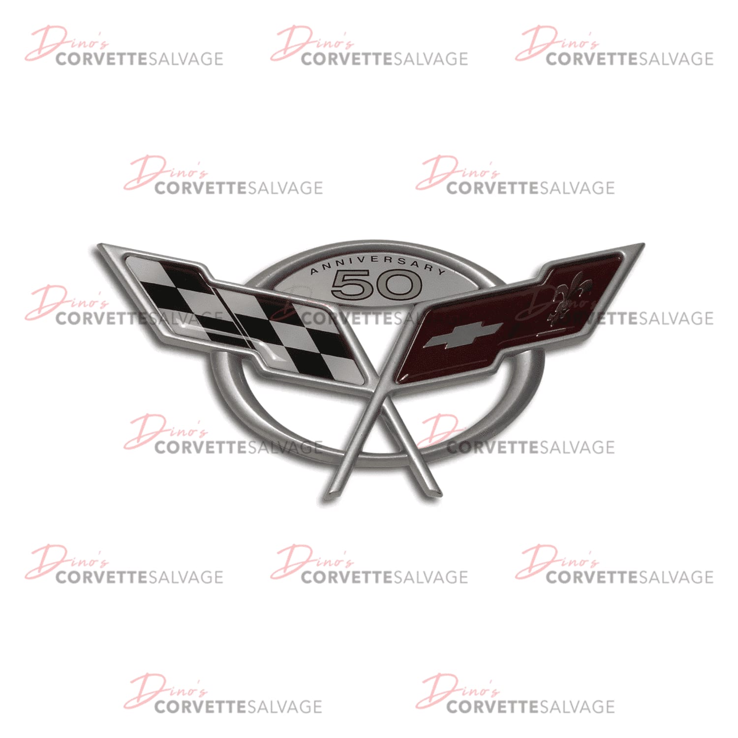 C5 Used 50th Anniversary Front Bumper Emblem 2003