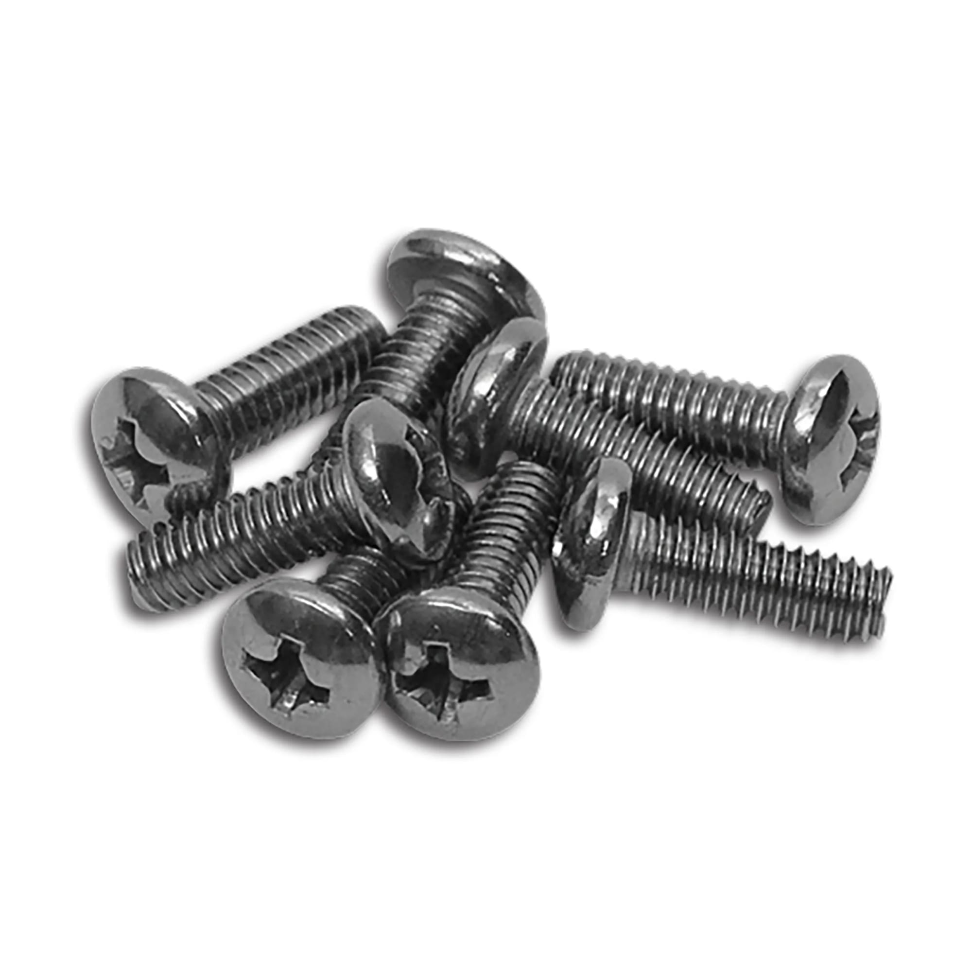 C1-C3 New Park/Tail Light Lens Screws, 8 Piece Set 1956-1969